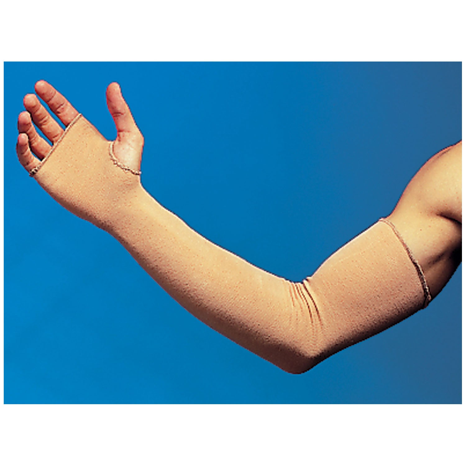 Hand-Wrist-Arm Protector, Beige, 18"L x 3"W, 12 pr/cs