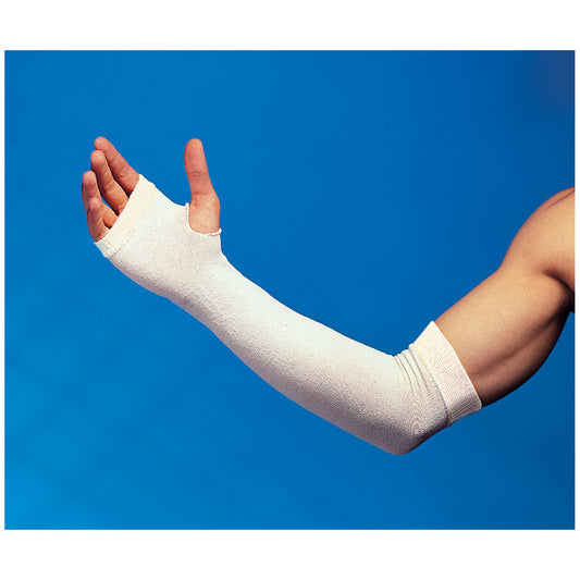 Hand-Wrist-Arm Protector, White, 18"L x 3"W, 12 pr/cs
