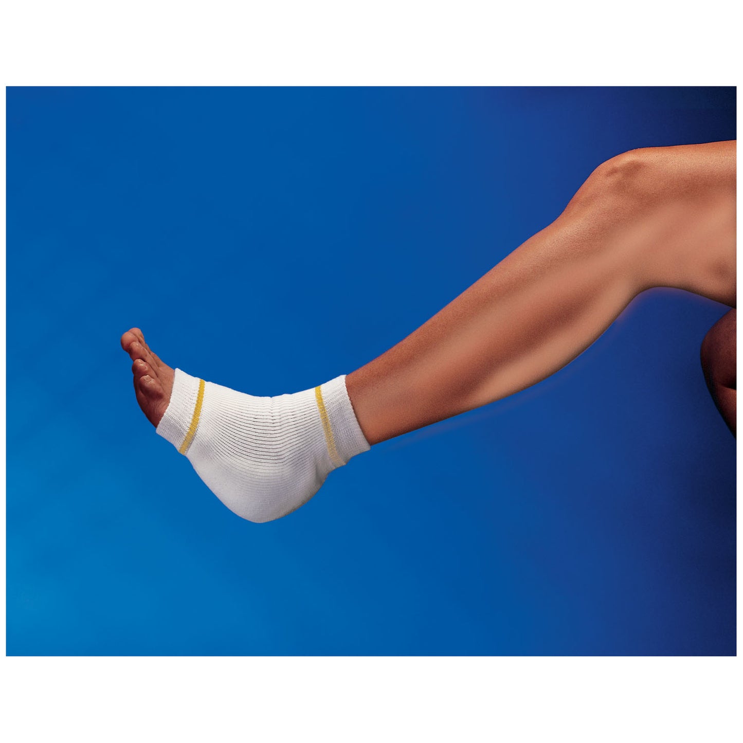 Heel/ Elbow Protector, Small, 9_", Yellow Band, 12 pr/cs