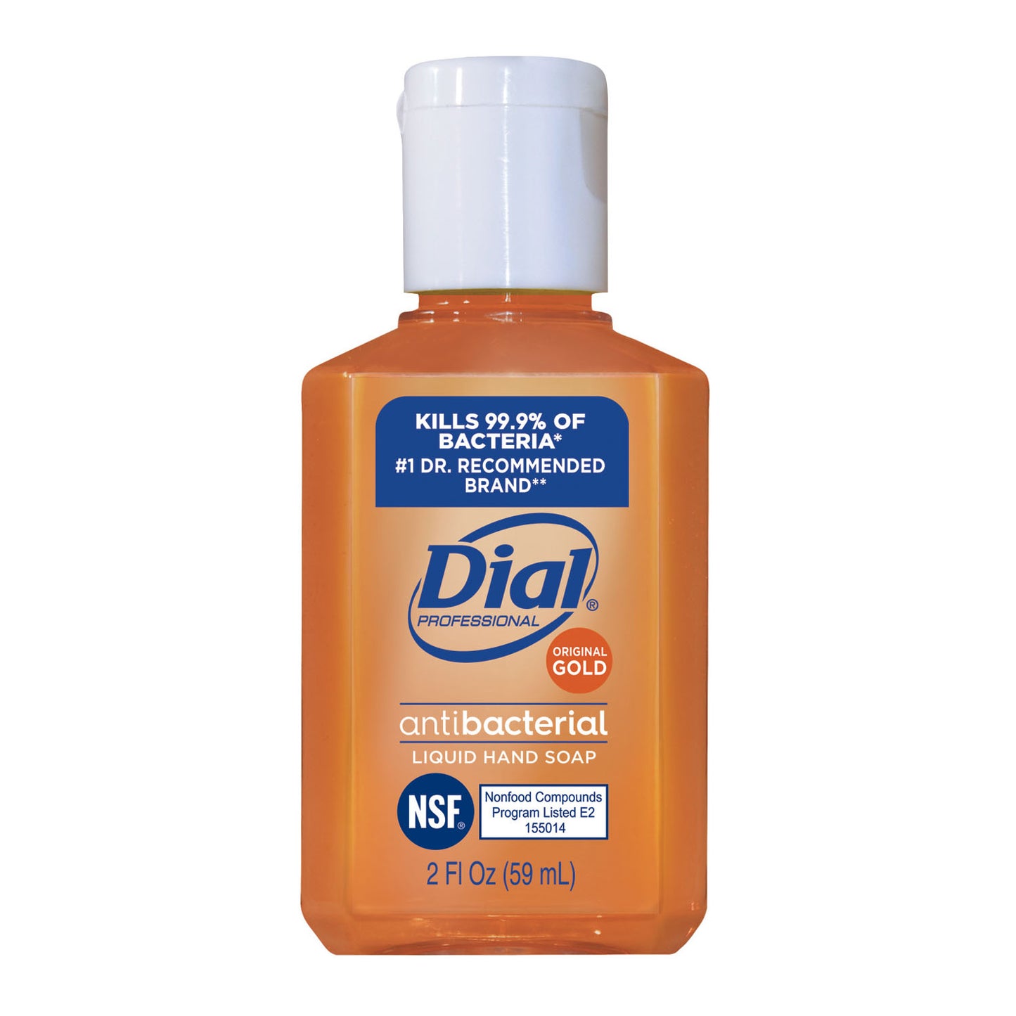 Gold Liquid Hand Soap, Antimicrobial, 2 oz Refill, 144/cs