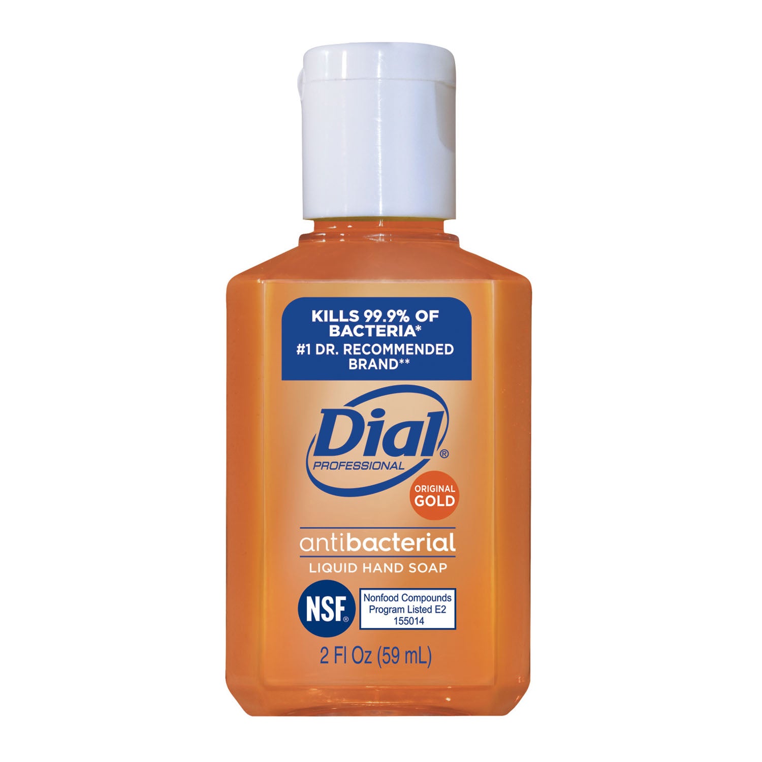 Gold Liquid Hand Soap, Antimicrobial, 2 oz Refill, 144/cs