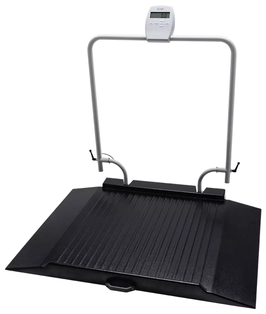 Wheelchair Scale with Dual Ramp & Mast, 800 lb Capacity, 30" x 31" (3 ea/plt) (DROP SHIP ONLY)