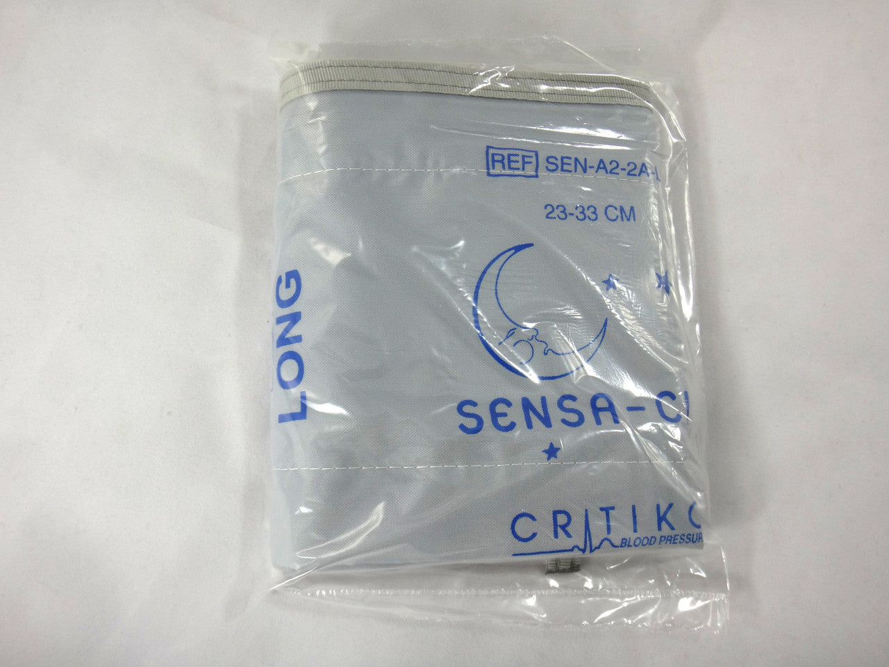 Cuff, Adult, Navy, 2-Tube Dinaclick Connector, 5/pk (Continental US Only)