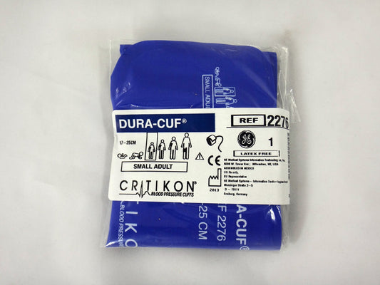 Cuff, Small Adult, 1-Tube, Bayonet, Royal Blue, 17-25cm, 5/bx (Continental US Only)