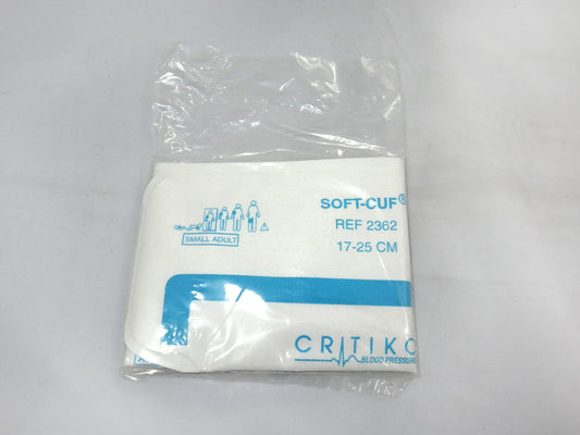 Cuff, Small Adult, 1-Tube, Bayonet, Lt. Blue/ White, 17-25cm, 20/bx (Continental US Only)