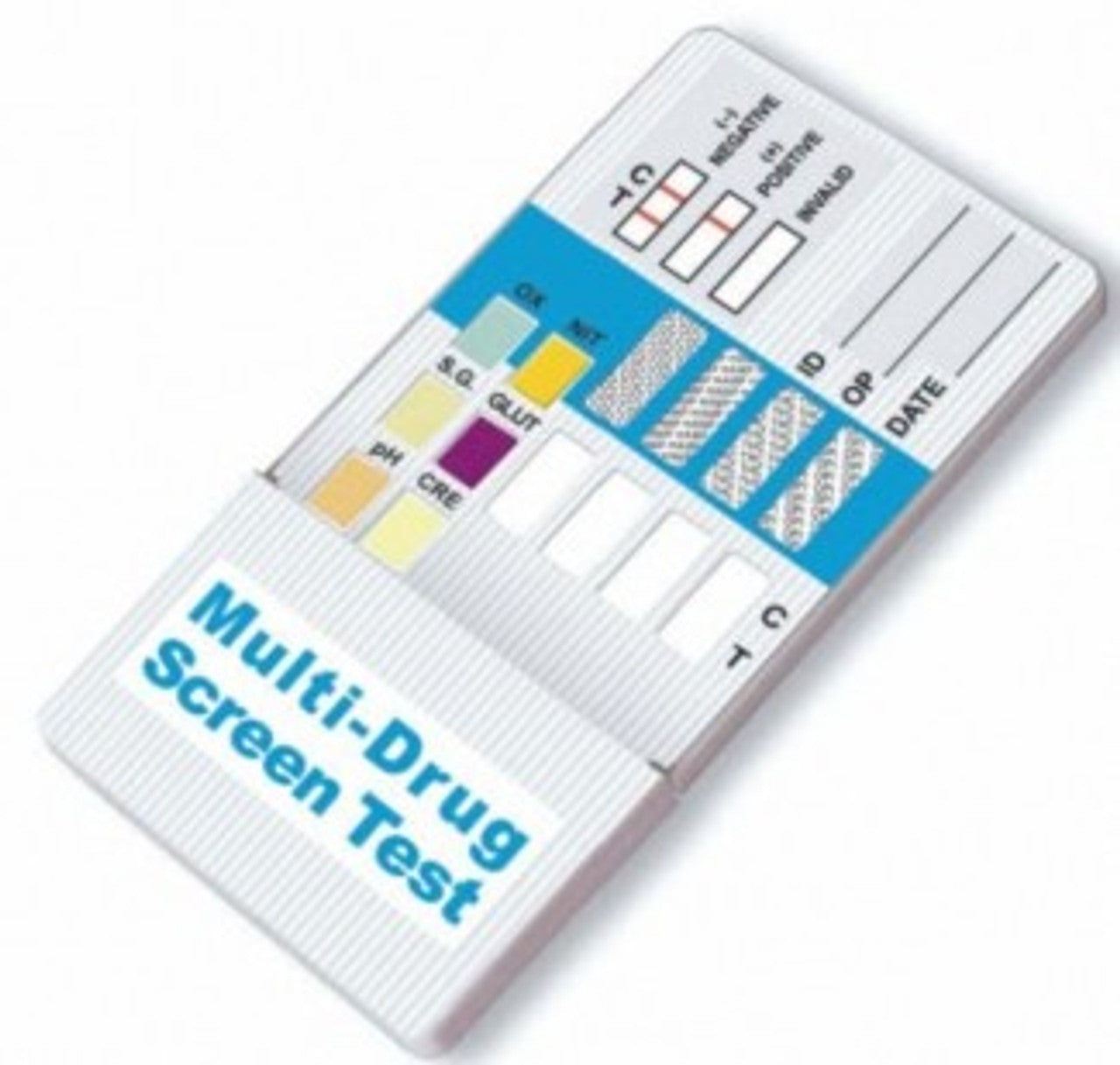 Drug Test, 5 Test Dip Device, Cocaine, Marijuana, Opiate, Amphetamine, Methamphetamine (OX, SG, PH, NI, GL, CR), 25/bx (US Only)