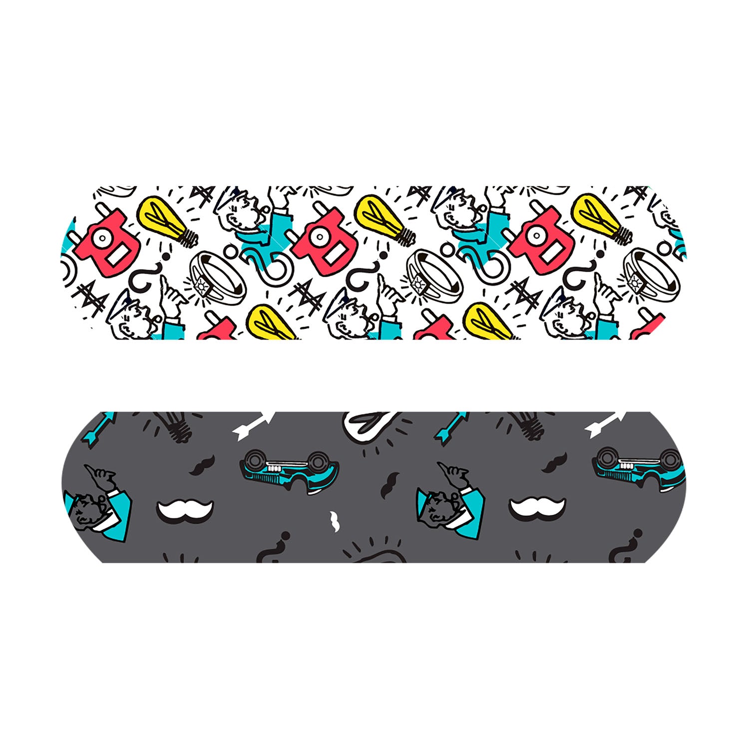 Stat Strip Adhesive Bandage, Monopoly, _" x 3", 100/bx, 12 bx/cs (Item is not authorized to be sold in any direct-to-consumer platform or retail space which includes, but is not limited to, Amazon, Walmart, or any other platform or store that is considered retail)