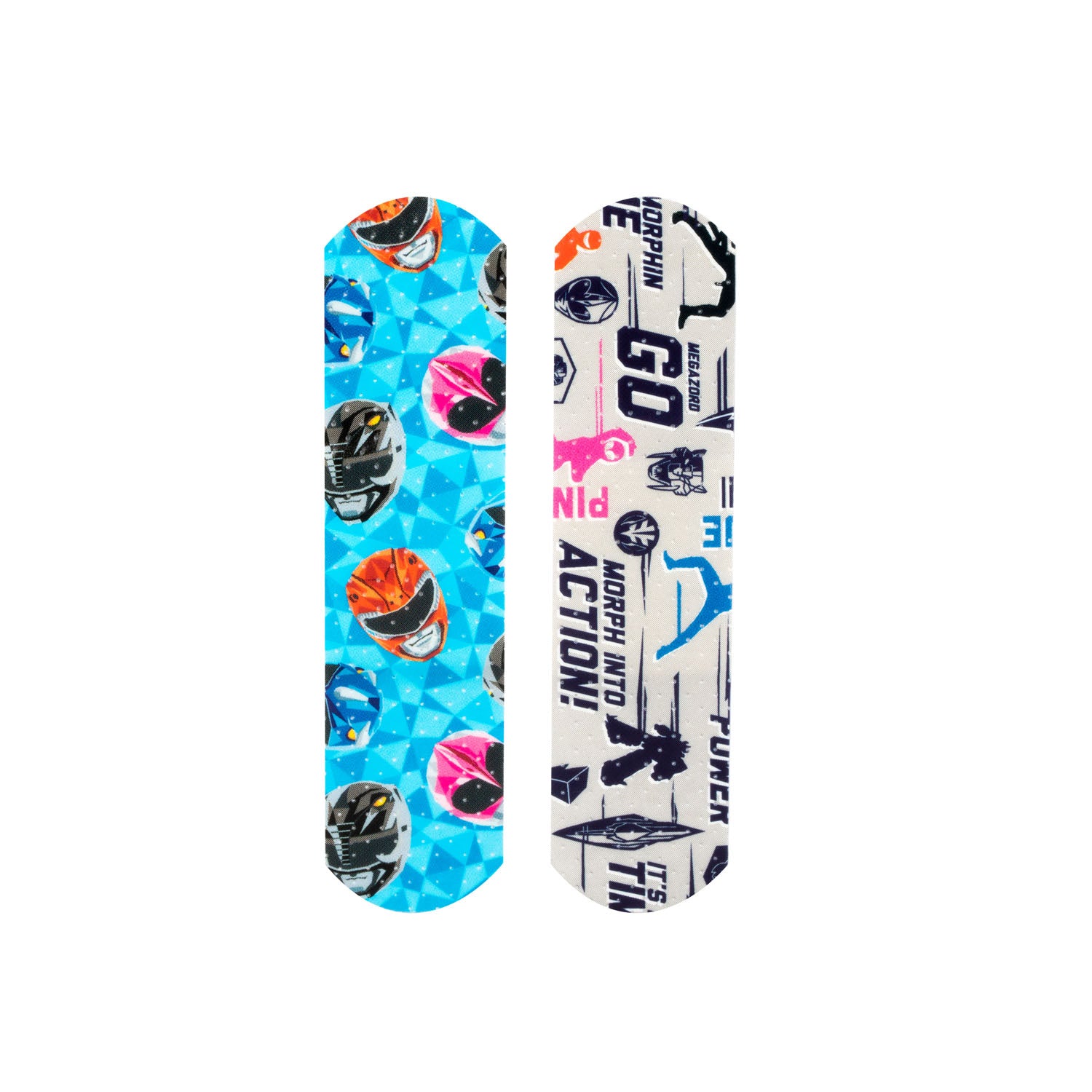 Stat Strip Adhesive Bandage, Power Rangers, 3/4" x 3", 100/bx, 12 bx/cs (Item is not authorized to be sold in any direct-to-consumer platform or retail space which includes, but is not limited to, Amazon, Walmart, or any other platform or store that is considered retail)