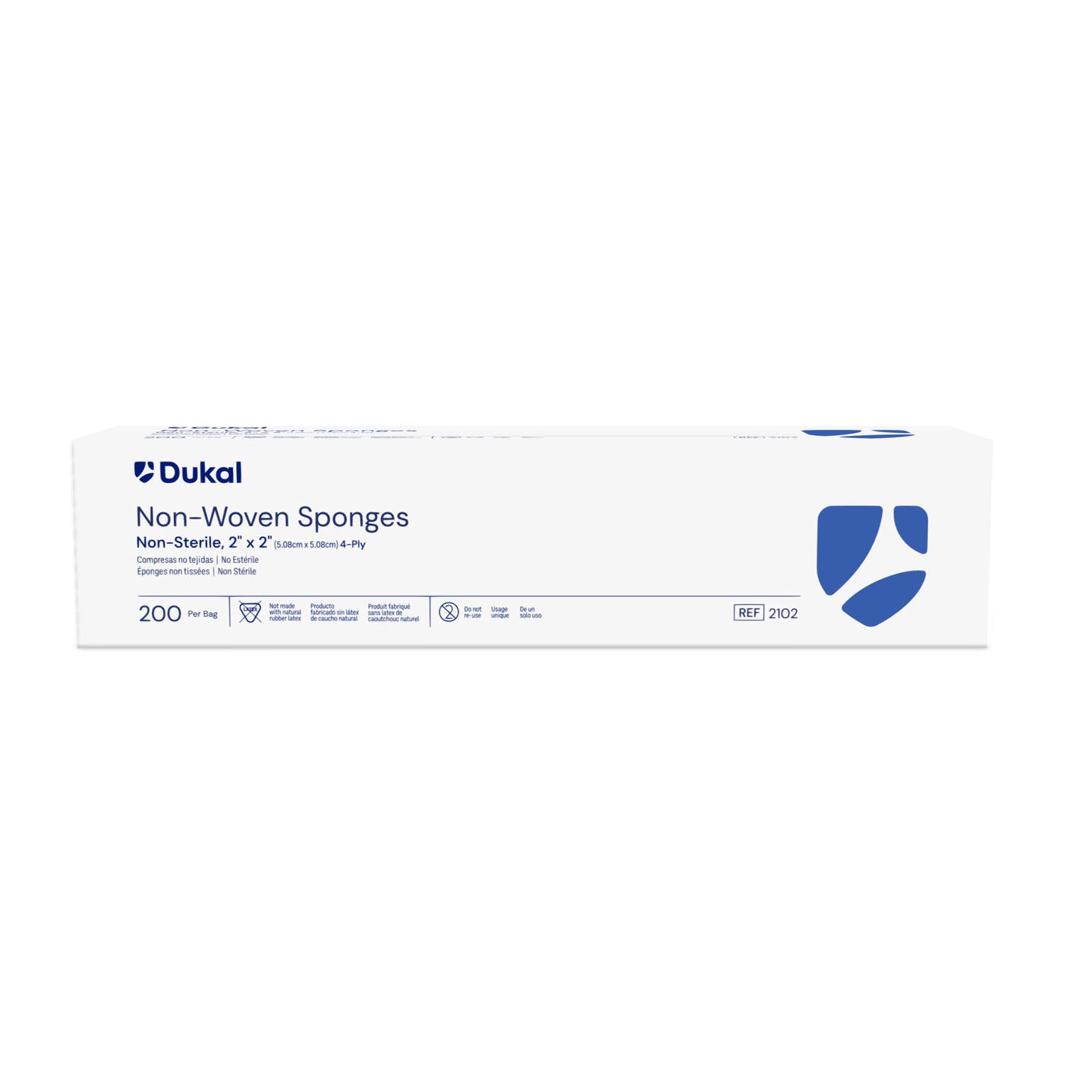Clinisorb Non-Woven Sponge, 2" x 2", 4-Ply, Non-Sterile, 200/bg, 20 bg/cs (100 cs/plt)