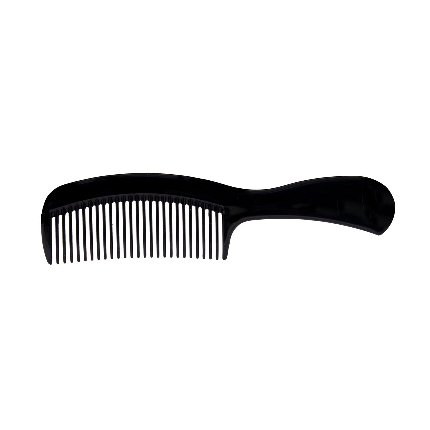 Comb with Long Handle, Black, 6_", 720/cs