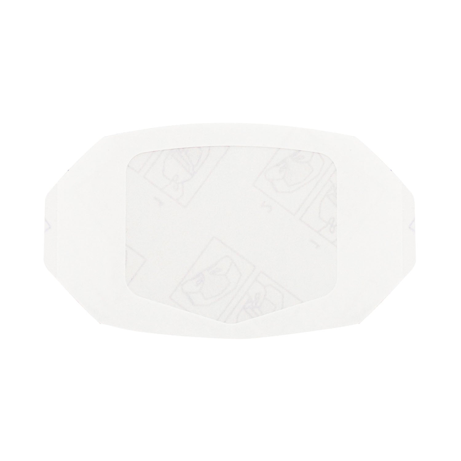 Semi-Permeable Dressing, 2 3/8" x 2_", Transparent, Sterile, 1 pk, 100 pk/bx