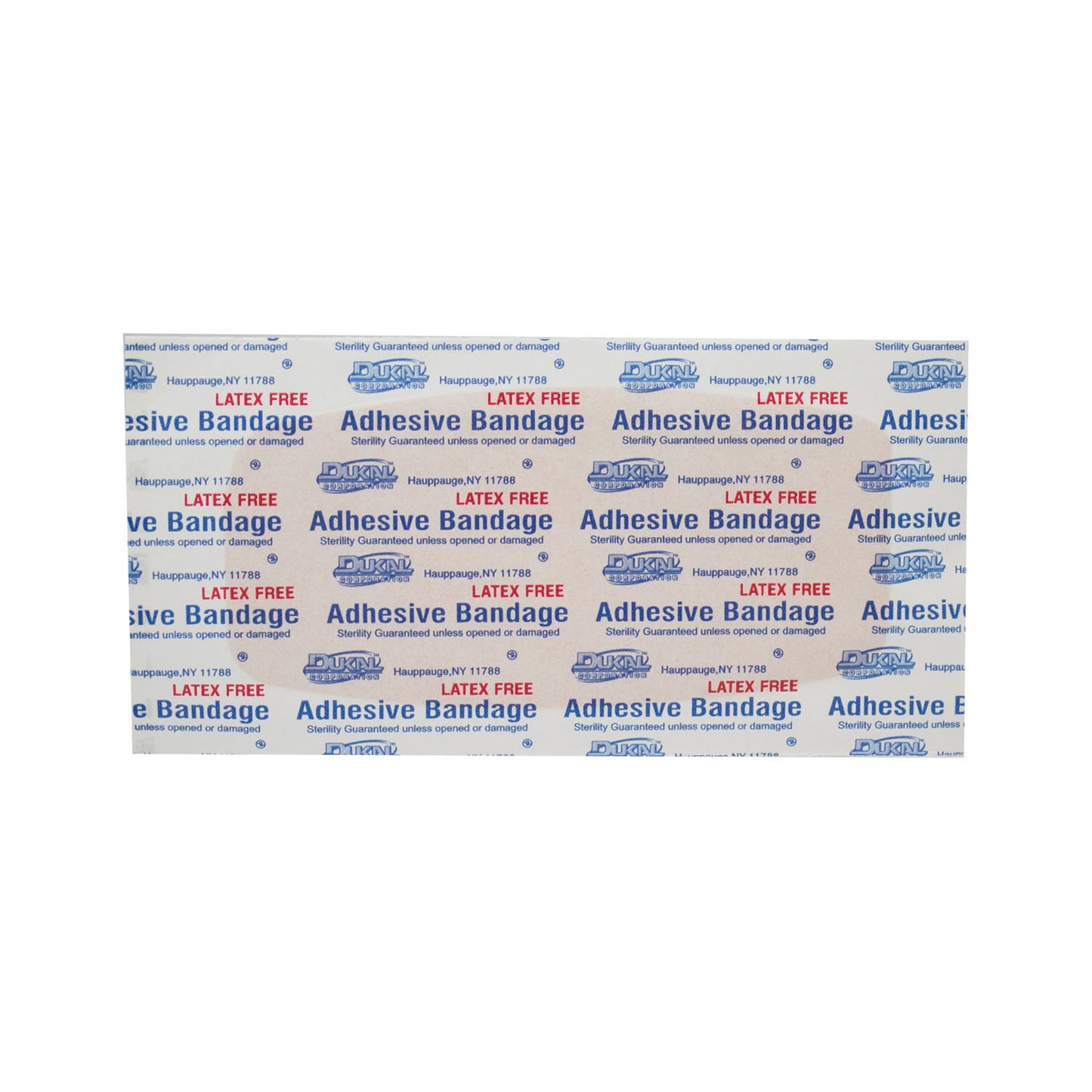 Adhesive Bandage, Plastic, 2" x 4", X-Large, Sterile, 100/bx, 24 bx/cs