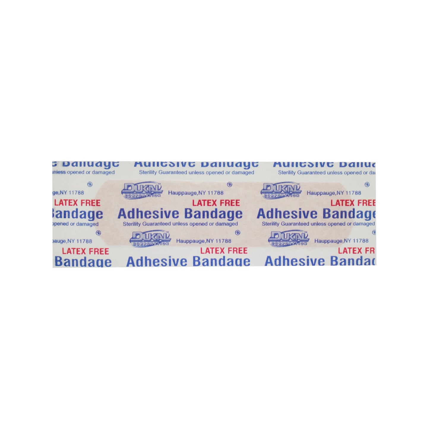 Adhesive Bandage, Plastic, 3/4" x 3", Sterile, 100/bx, 24 bx/cs