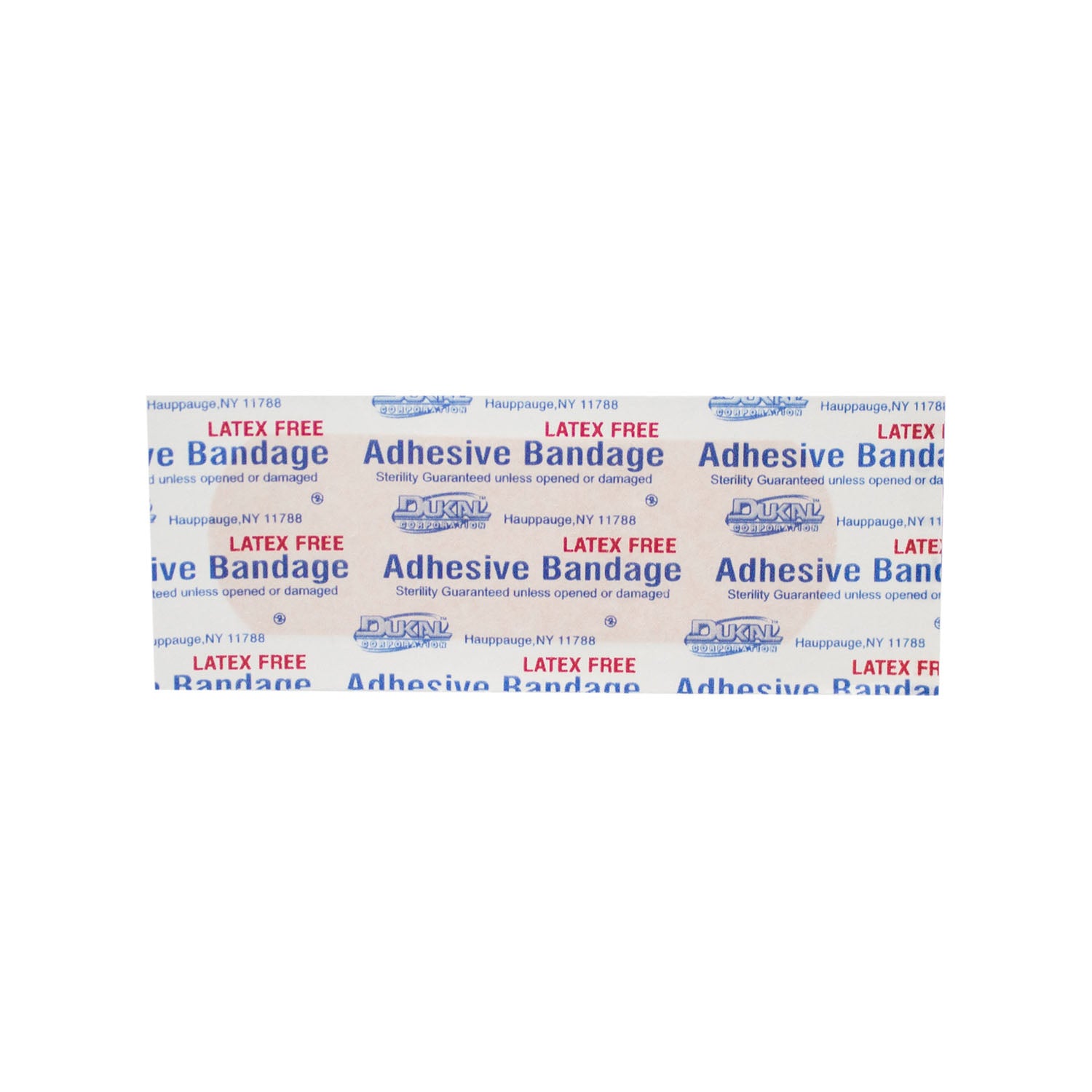 Adhesive Bandage, Plastic, 1" x 3", Sterile, 100/bx, 24 bx/cs