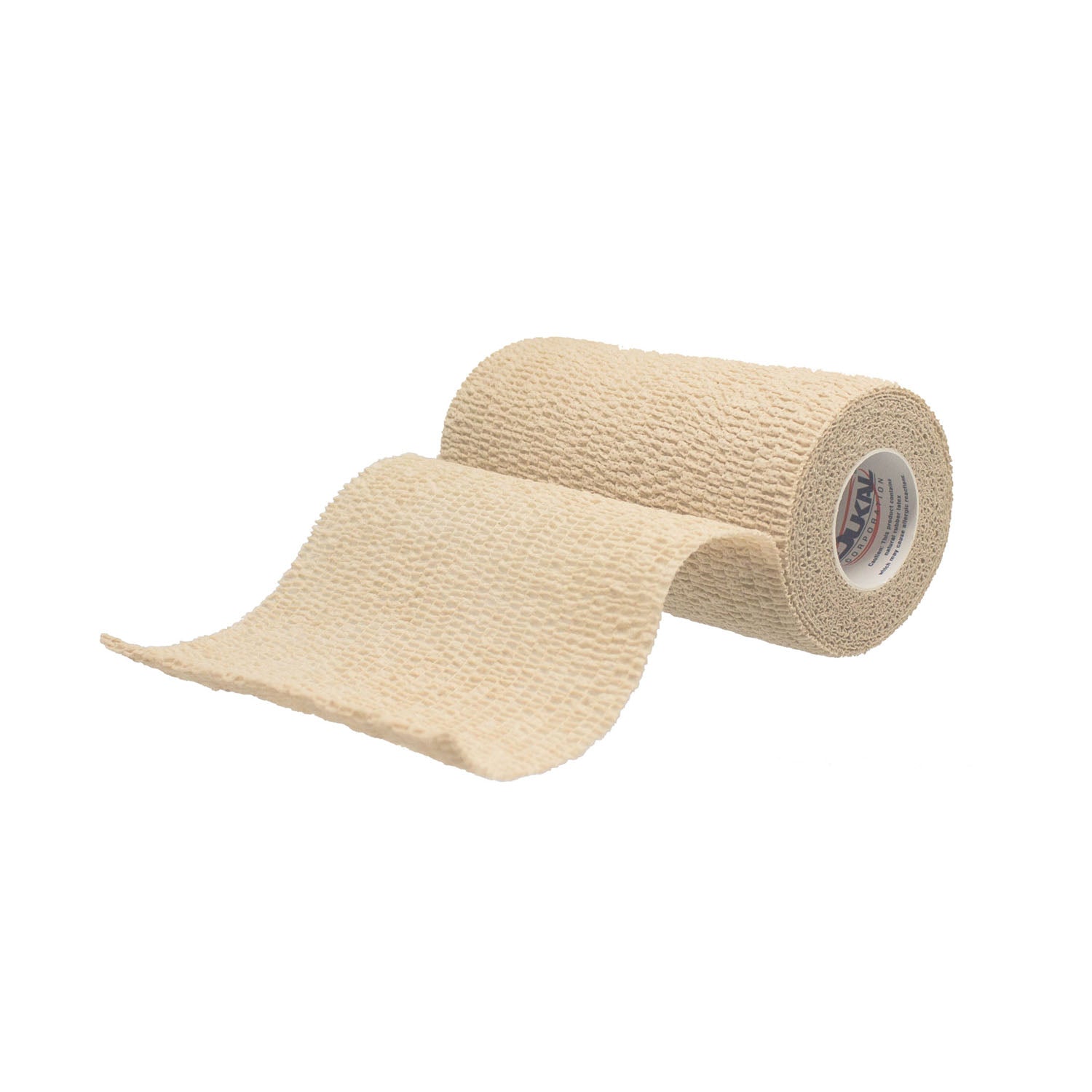Cohesive Bandage, Latex, 6" x 5 yd Roll, Non-Sterile, 1 rl/pk, 12 pk/cs 