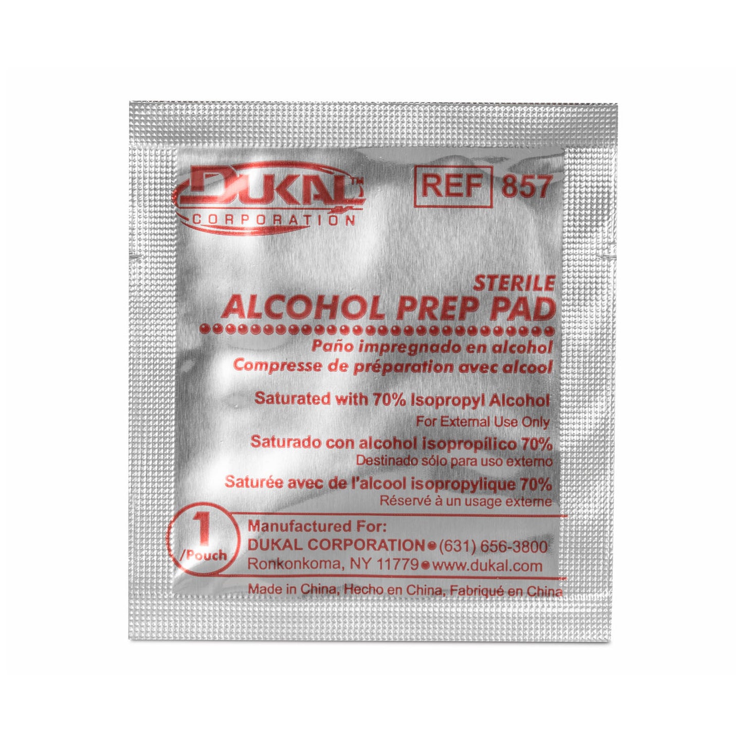 Alcohol Prep Pad, Bulk, 1/pch, 4000 pch/cs