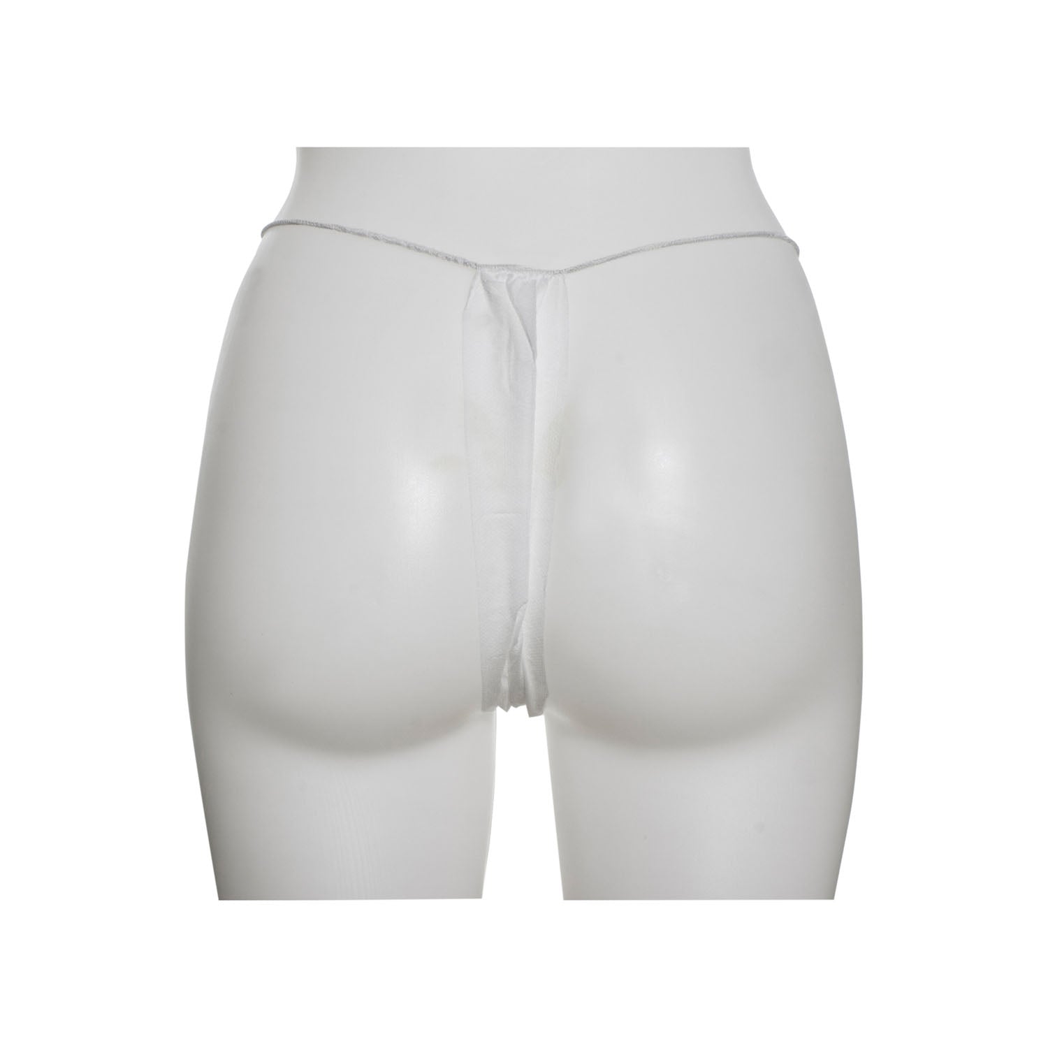 Thong Panty, White, Non-Sterile, 100/bx, 10 bx/cs