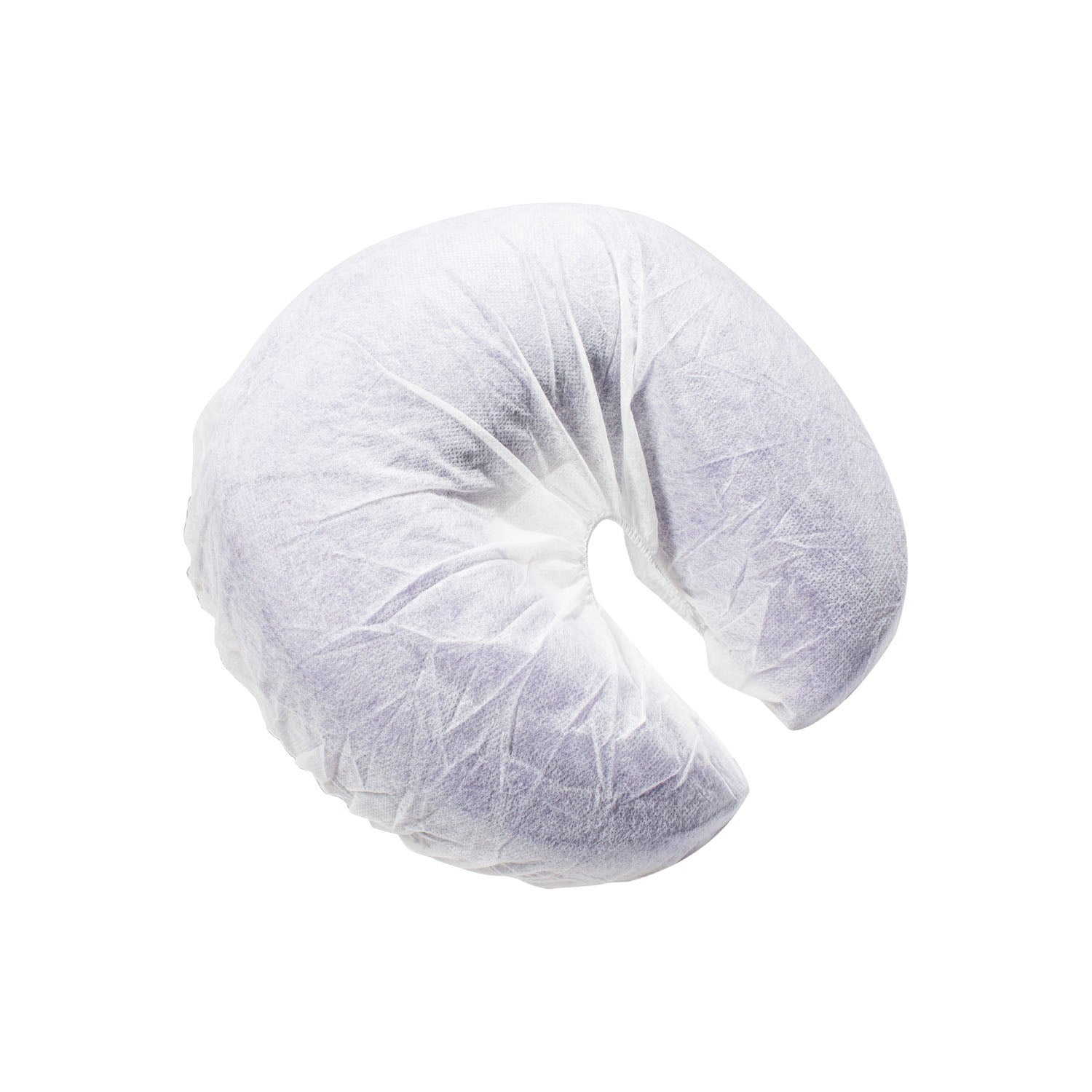 Fitted Face Cradle Cover, White, Disposable, 100/bg, 12 bg/cs