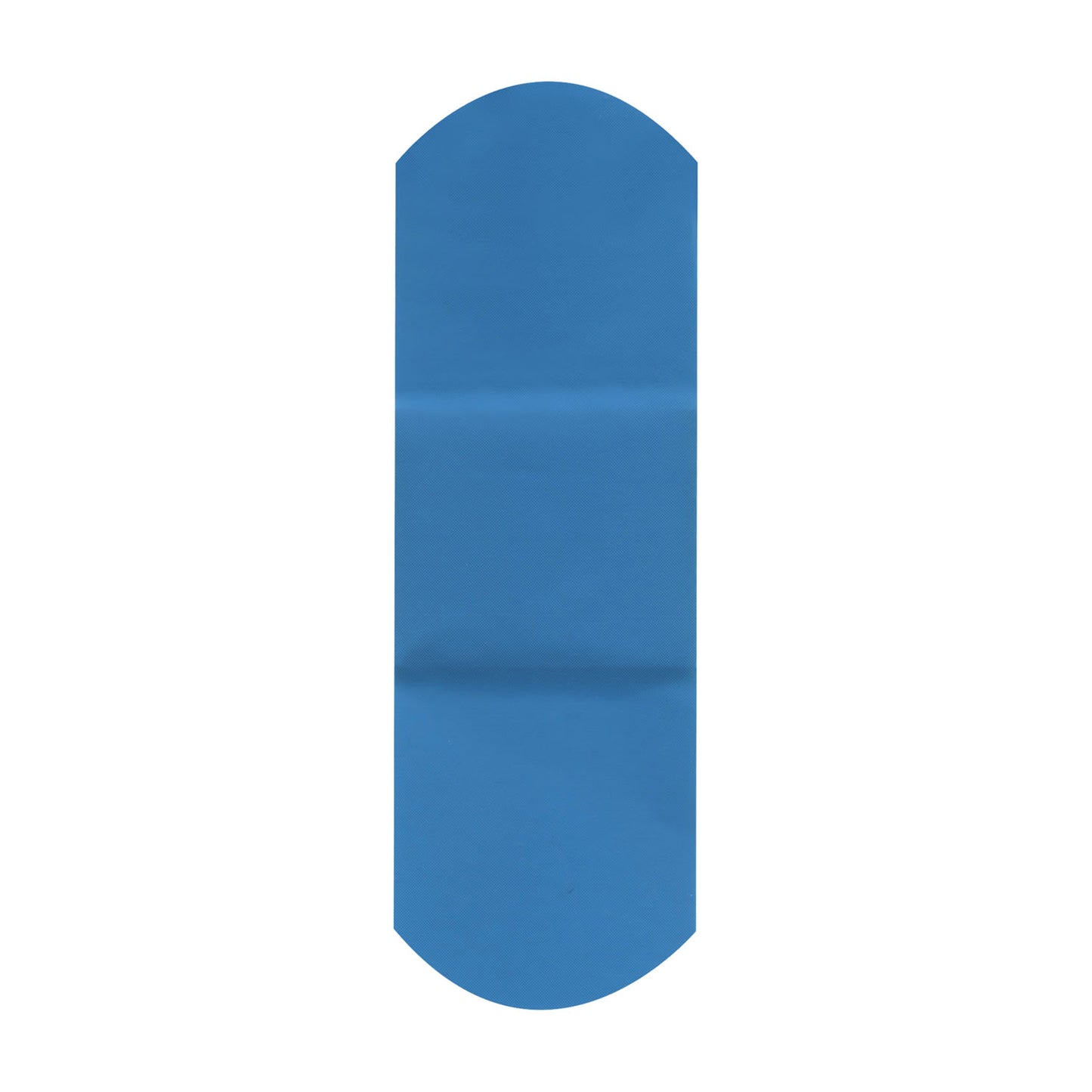 Adhesive Bandage, Plastic, Metal Detectable, 1" x 3", Blue, 100/bx, 12bx/cs