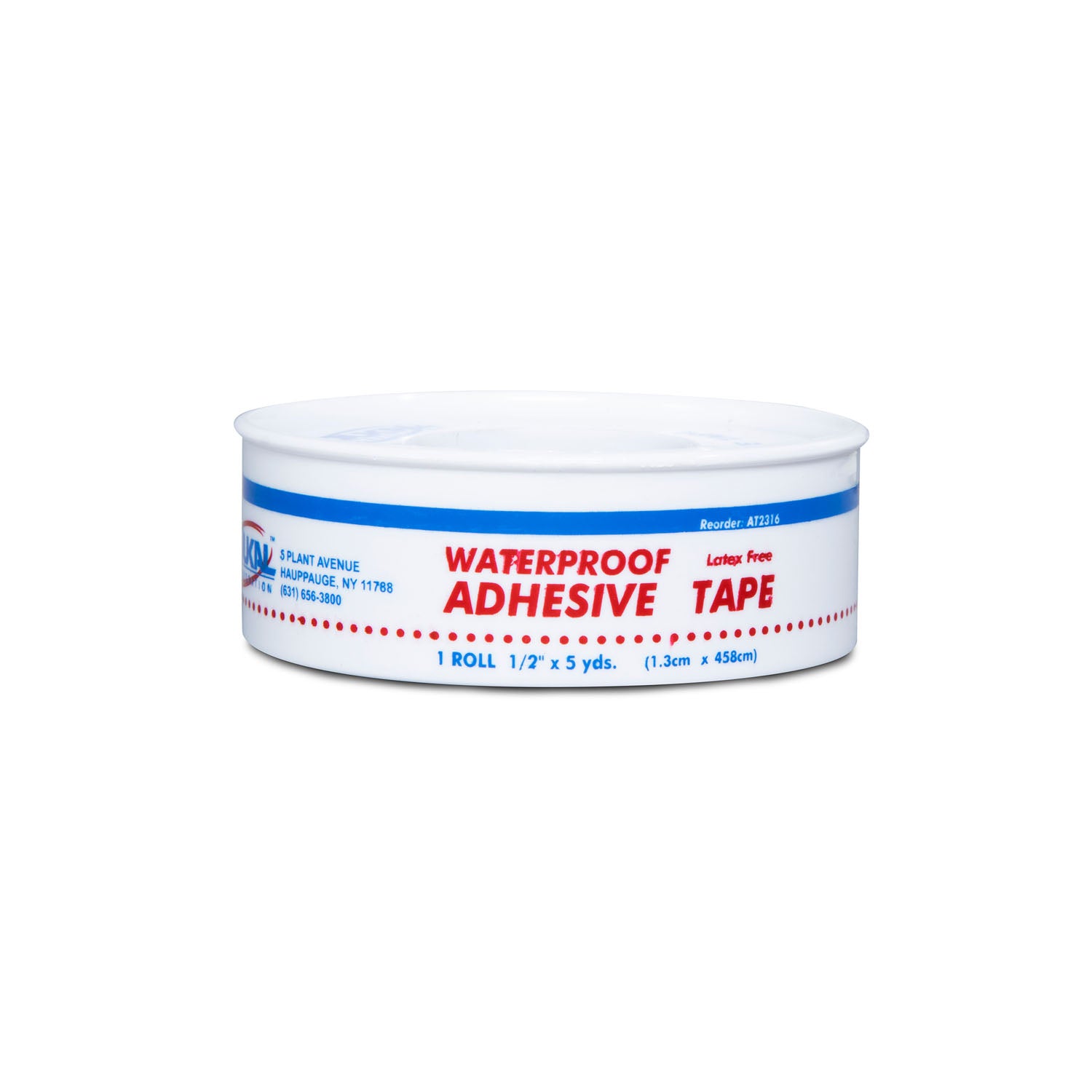Tape, _" x 5 yds, Waterproof, 24 rl/bx, 18 bx/cs