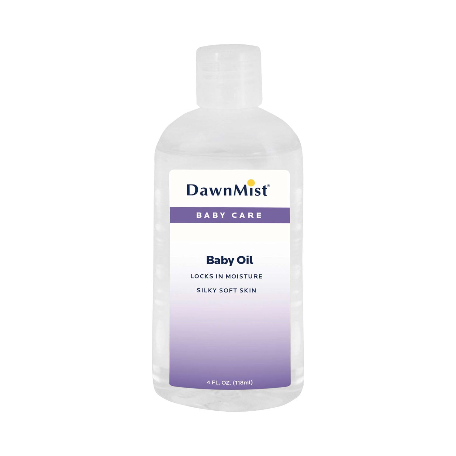 Baby Oil, 4 oz, Dispensing Cap, 96/cs (45 cs/plt)