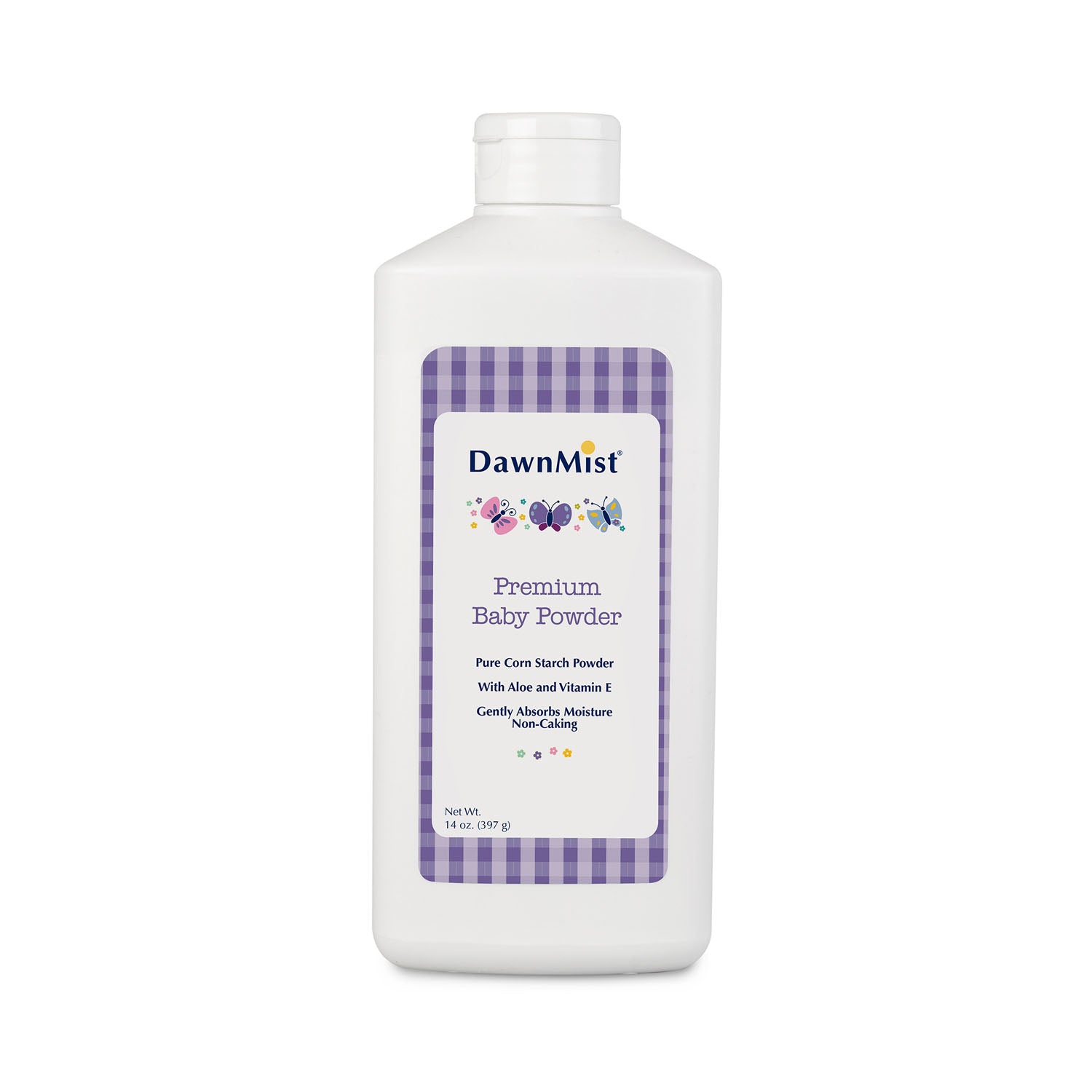 Baby Powder, Corn Starch, Premium, 14 oz, 24/cs (Not Available for sale into Canada)