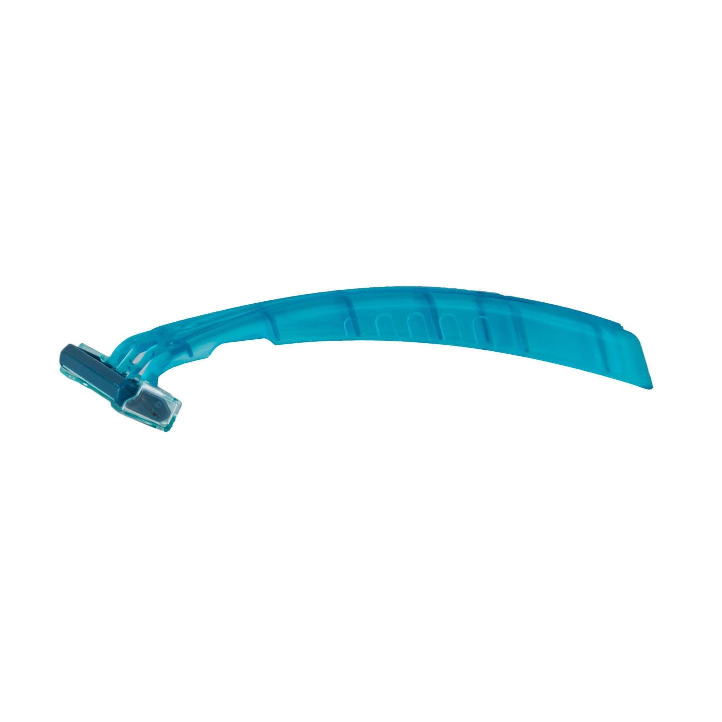 Triple Play Razor, 3 Micro Edge Blades, Lubricating Strip, Pivoting Head, Teal, Clear Plastic Guard, 10/bx, 50 bx/cs