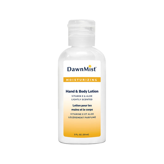 Hand & Body Lotion, 2 oz Bottle, Flip Top Cap, 144/cs