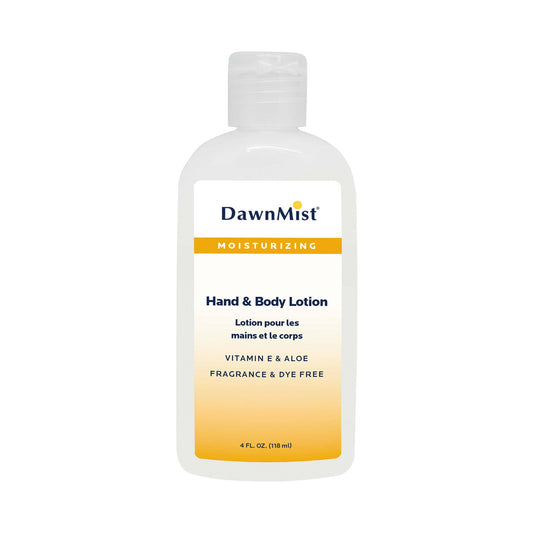 Hand & Body Lotion, Fragrance Free, 2 oz Bottle with Dispensing Cap, 144/cs