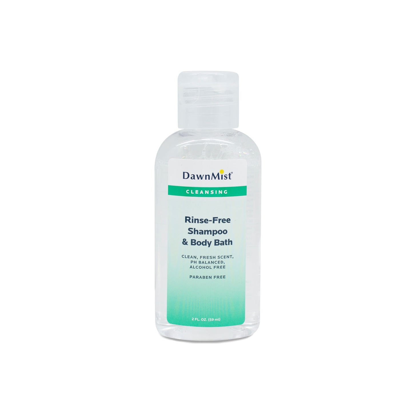 Shampoo & Body Bath, Rinse Free, 2 oz Bottle with Dispensing Cap, 144/cs (Not Available for sale into Canada) (Item on Manufacturer Backorder - Inventory Limited when Available)