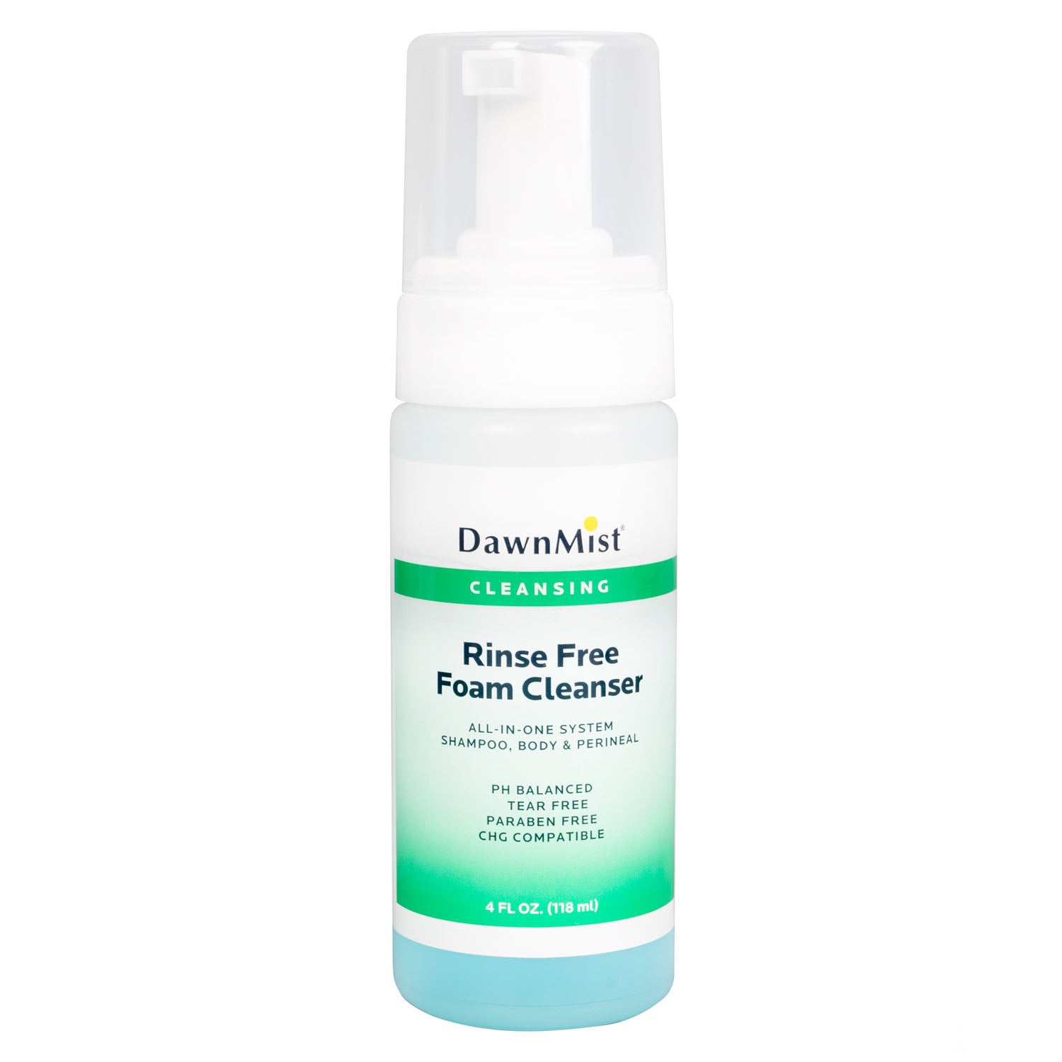 Rinse Free Foam Cleanser, 4 oz, 24/cs