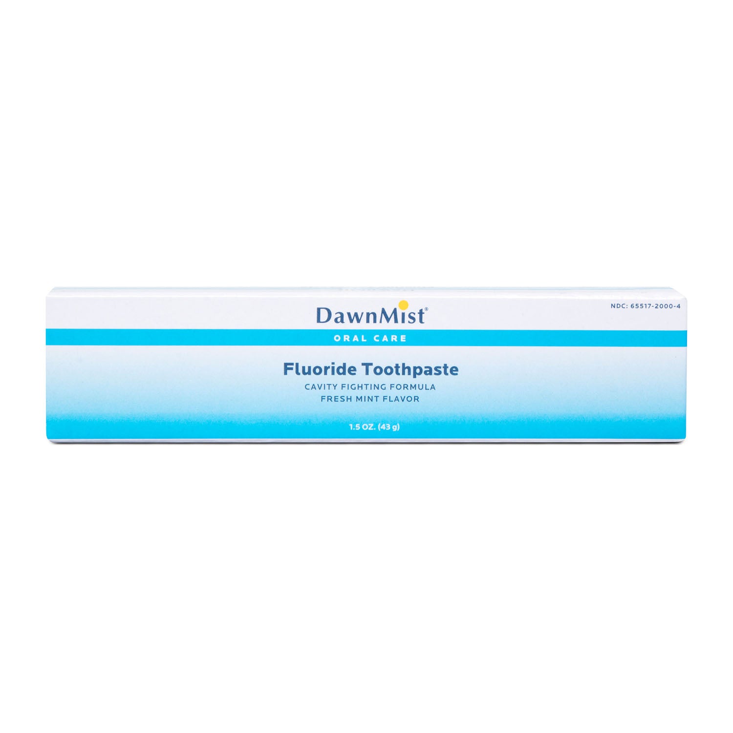 Toothpaste, Fluoride, 1.5 oz Laminated Tube, Boxed, 144/cs (Not Available for sale into Canada)