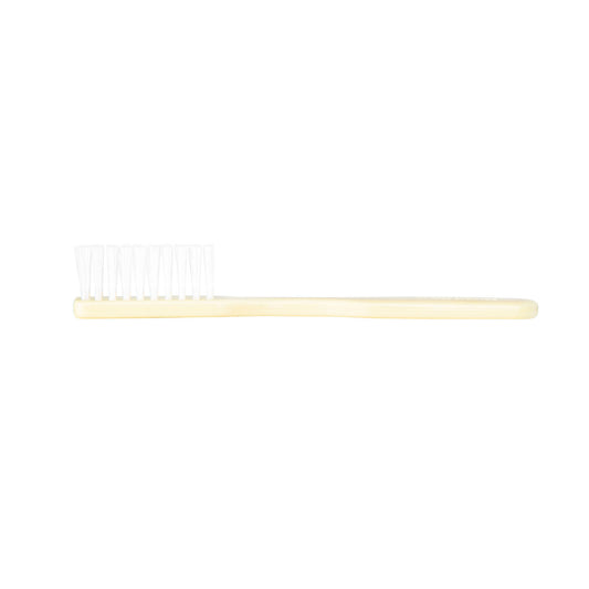 Toothbrush, 30 Tuft, Ivory Handle, White Nylon Bristles, 144/bx, 10 bx/cs (36 cs/plt)