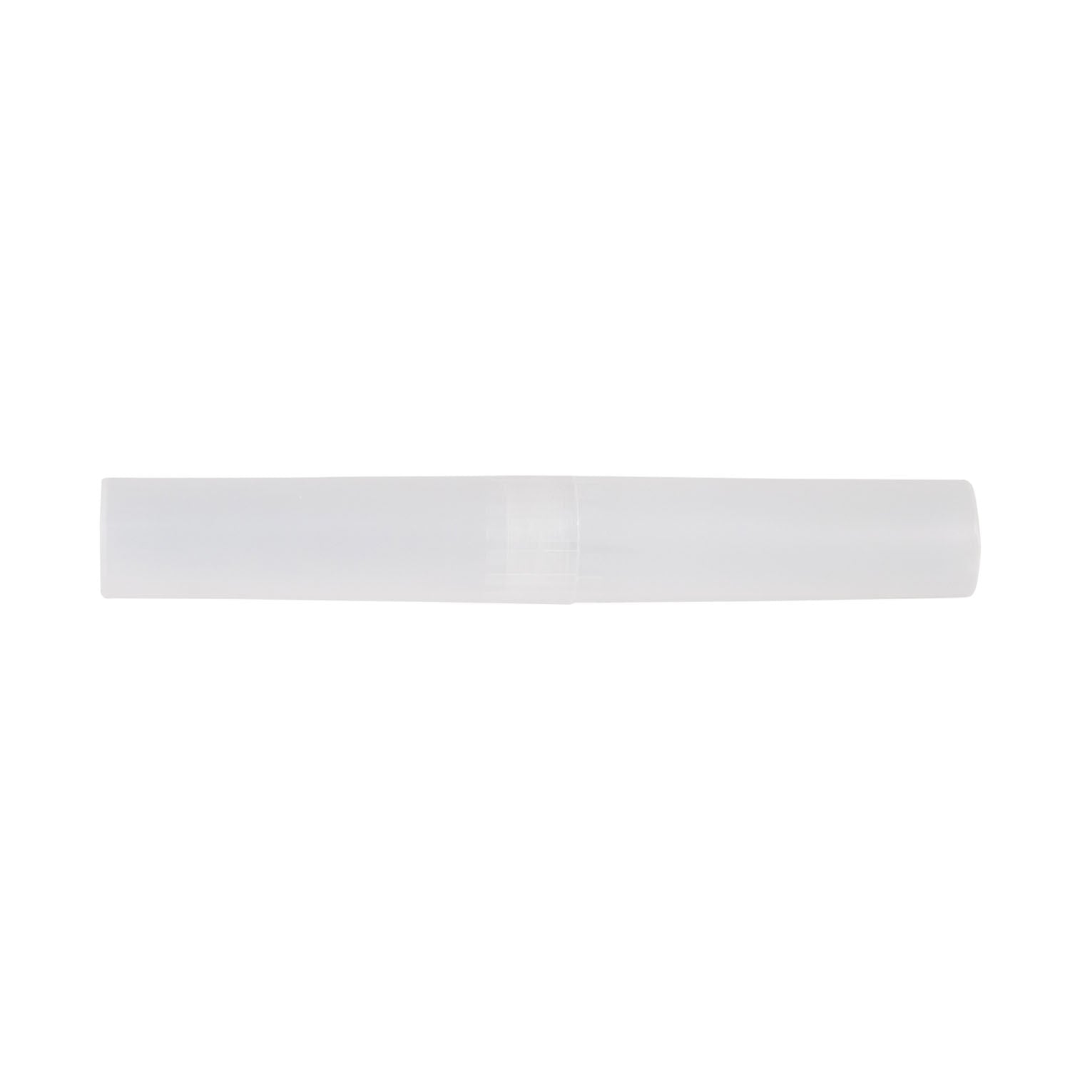 Toothbrush Holder, Clear, 2-Piece Tube, 100/cs
