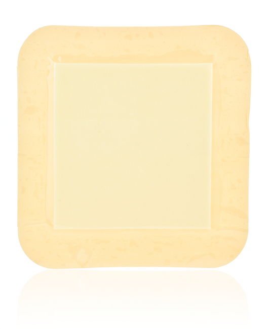 Wound Dressing, Adhesive, Waterproof, 6" x 6", 10/bx