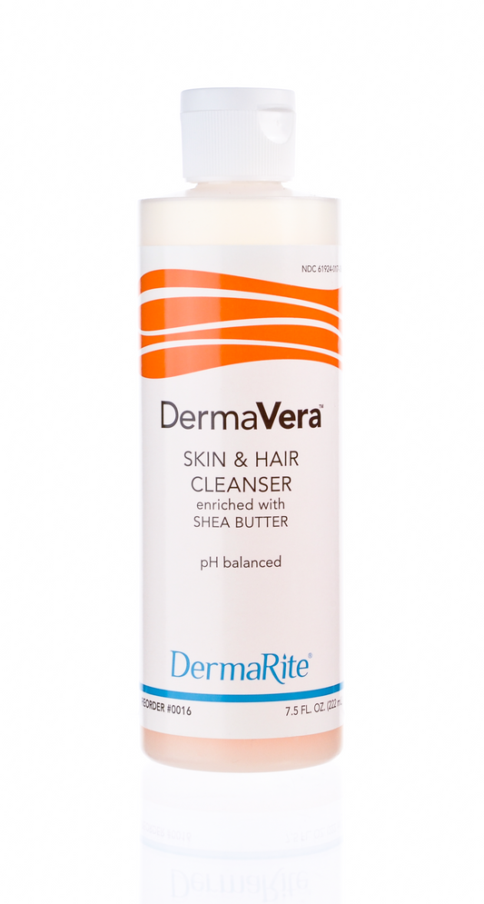 DermaVera Skin and Hair Cleanser, Gallon, 4/cs