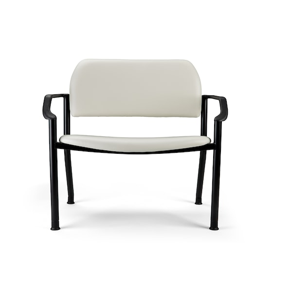 282 Bariatric Chair w/ Arms, Obsidian (US Only) (DROP SHIP ONLY) (Delivery Info Sheet Required)