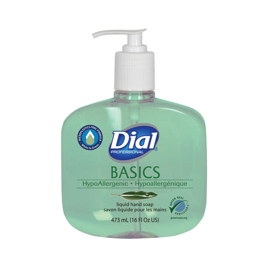 DialPro Basics Hand Soap, Liquid, 16 oz, 12/cs