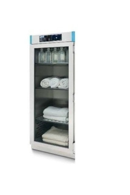 Warming Cabinet Pass Through, 30"W x 60"H x 21 1/2"D, (1) Glass Door, (1) Solid Door, (3) Adj Shelves (DROP SHIP ONLY)