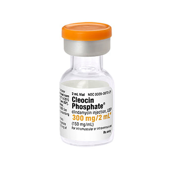 Cleocin Phosphate Clindamycin Phosphate, 300 mg/ ml Injection, 2 ml Vial, 25/pk (Rx) (Item is Non-Returnable) (We must have your Wholesale Drug License on File before shipping this product) (US Only, Excluding IN and ND)