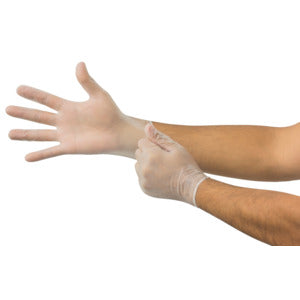 PVC Glove, Large (8.5-9.0), Powder-Free, 100/bx, 10 bx/cs (US Only)
