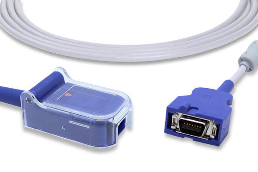 SpO2 Adapter Cable, 120cm 4-Foot Option, Nellcor Oximax, Covidien > Nellcor Compatible w/ OEM: DOC-4 (DROP SHIP ONLY) (Freight Terms are Prepaid & Added to Invoice - Contact Vendor for Specifics)