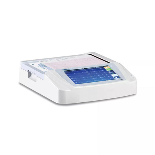 ELI280 12-Lead Mutli-Channel Electrocardiograph, Color Touchscreen 10.1" Display, AC or Battery operation with WAM Wireless Acquisition Module, US/ Canada Power Cord, AHA 10 Wire, 12-Lead Set with Banana Plugs, Adult & Pediatric Interpretation, ECG Clip Adapters (set of 10) and Tab Electrodes (100/pch), Ethernet LAN + WLAN (WPA2) + USBD, Expanded Storage (up to 200 ECGs), DICOM + Security (US Only)