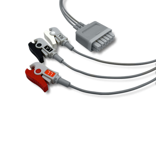 3-Lead, N/T, AHA, Pinch/Clip, 36 (Continental US Only) (DROP SHIP ONLY) (Pricing Subject to Change without Notice)