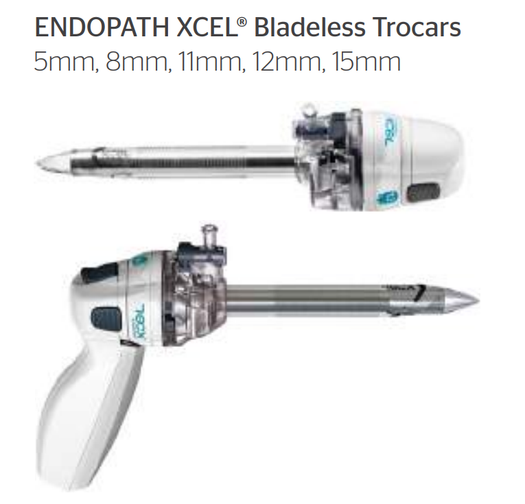 ENDOPATH XCEL Bladeless Trocar, Smooth Sleeve, 11mm, 100mm Length, 6/bx (Continental US Only)