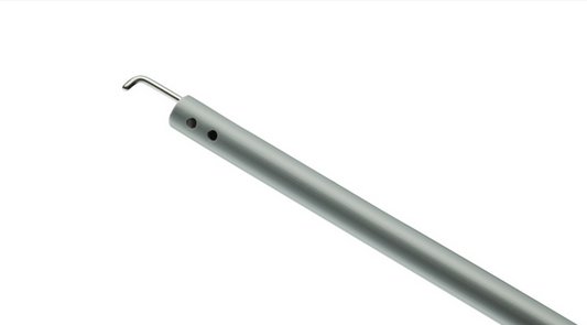 PROBE PLUS II, Right Angle Electrode, 5mm Shaft, 34cm Length, Hollow Tip Electrode, 6/bx (Continental US Only)