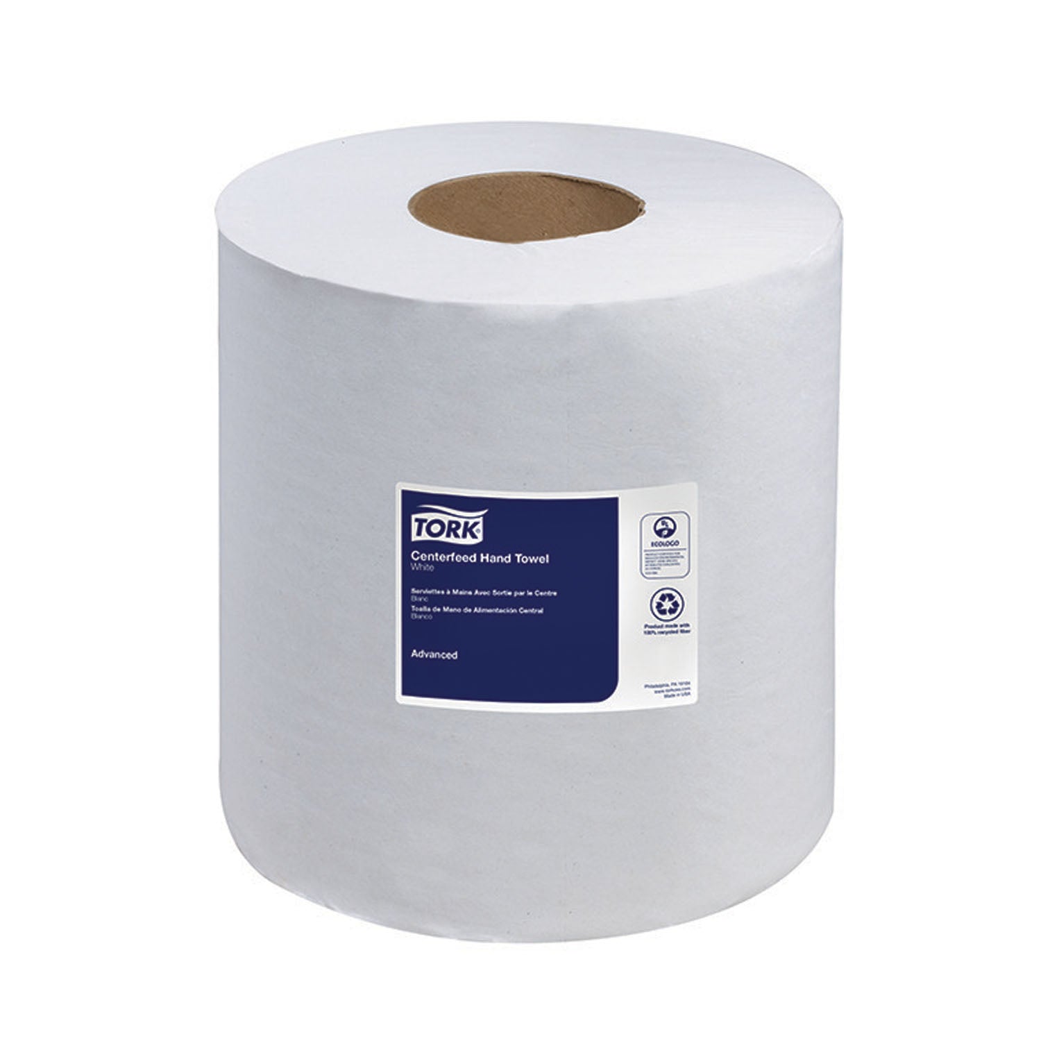 Advanced Hand Towel, Centerfeed, 1-Ply, White, 8.3" x 11.8", 1000 sht/rl, 6 rl/cs (55 cs/plt)