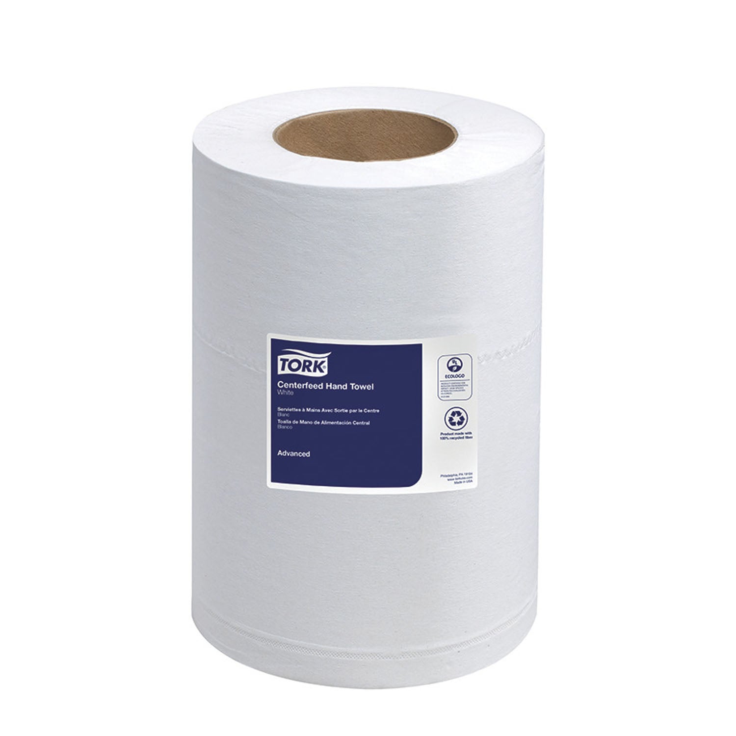 Advanced Hand Towel, Centerfeed, Soft, Mini, 2-Ply, White, 8.3" x 11.8", 266 sht/rl, 12 rl/cs (44 cs/plt)