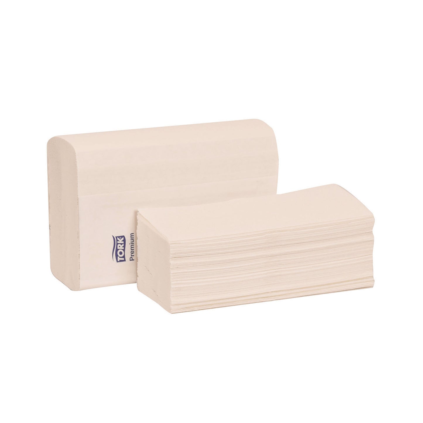Hand Towel, Multifold, Premium, White, 1-Ply, H2, 9.5" x 9", 250 sht/pk, 12 pk/cs (70 cs/plt)