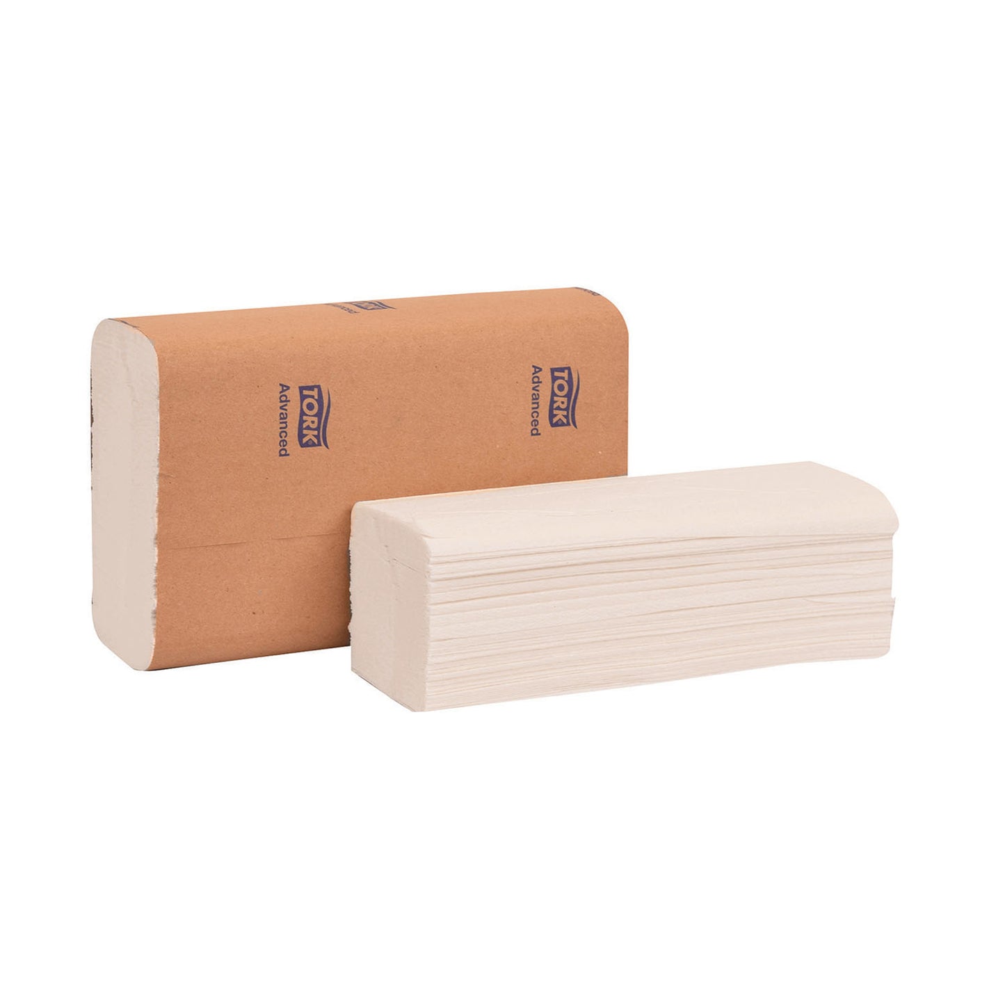 Hand Towel, Multifold, Advanced, White, 1-Ply, H2, 9.5" x 9", (Not Compressed) 250 sht/pk, 16 pk/cs (60 cs/plt)